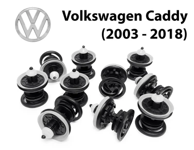 VAG Кліпса кріплення обшивки карти дверей Volkswagen Caddy 2003 - 2018 (7L6868243) 10 шт
