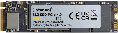 Dysk SSD Intenso MI500 1TB M.2 NVMe PCI Express 4.0 x4 3D NAND TLC (3836460)