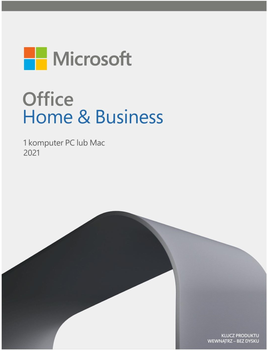 Oprogramowanie Microsoft Office Home and Business 2021 PL (T5D-03539)