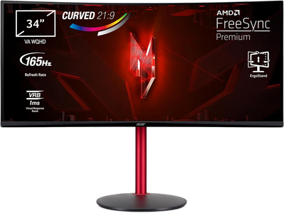 Монитор 34" Acer Gaming Nitro XZ2 XZ342CUP QHD VA 144 Гц Factory Recertified g8