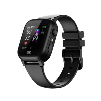 Наручные смарт-часы детские Q15 с функцией звонка, 4G и GPS Black (16417)