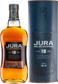 Виски Jura 18yo 0.7 л 44% в подарочной коробке (5013967012547)