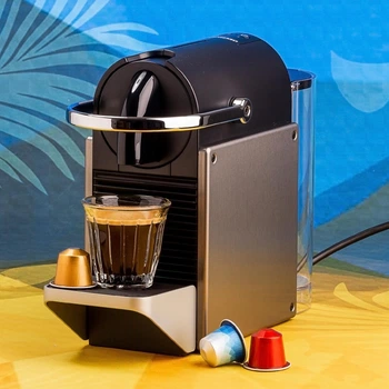 Кофемашина капсульная Nespresso Pixie Electric Titan C62