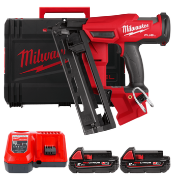 Пистолет гвоздезабивной аккумуляторный бесщёточный MILWAUKEE M18 FN16GA-202X (32-64мм)(ЗУ+2Х2Ач)