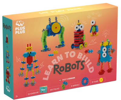 Klocki konstrukcyjne Plus-Plus Learn to Build Robots 292 elementy (5710409108843)