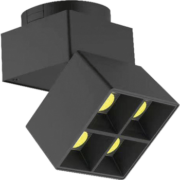 Трековый светильник VIDEX LE24B 7.5W 4000K 7.5W 4000K 48V Black (VL-TRMS-LE24B)