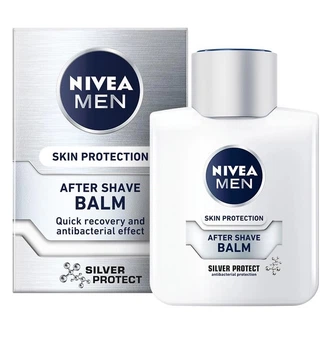 Бальзам після гоління Nivea Men Срібний захист з іонами срібла і екстрактом ромашки 100 мл (4005808571963)