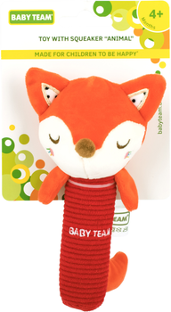 Игрушка Baby Team с пищалкой Лисичка (8507_лисичка)
