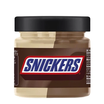 Паста шоколадная Snickers 200 г 5056357910818