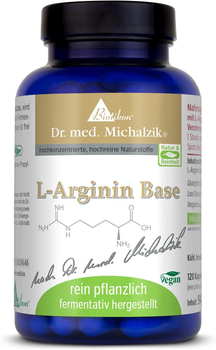 L-аргінін 650 мг Dr. Michalzik 120 капсул