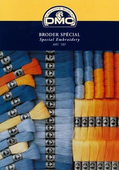 Карта цветов мулине DMC Broder Special (реальные нитки) нитки для вышивки микс рукоделие W107А