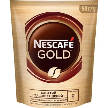Кава NESCAFE Gold розчинна 50 г (8445290992628)