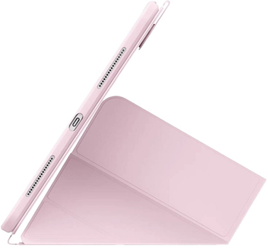 Etui z klapką magnetyczną Baseus Minimalist do Apple iPad 10.2″ Baby Pink (P40112500411-03)