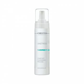 Очищувальний мус-комфорт Christina Unstress Comfort Cleansing Mousse 200 мл