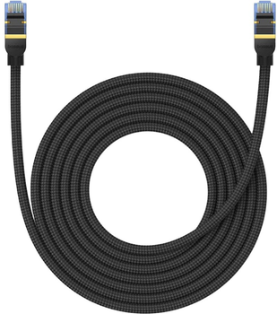 Патч-корд Baseus Cat 7 SFTP 5 м Black (B0013320B111-05)