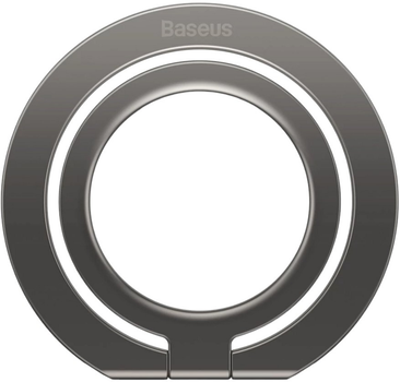 Uchwyt-pierścień magnetyczny Baseus Halo Magnetic Ring Holder Phone Stand Grey (SUCH000013)