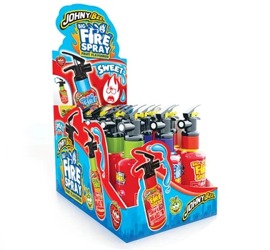 Цукерка JOHNY BEE ® Mr Squeezy Pop 12 шт/дисп
