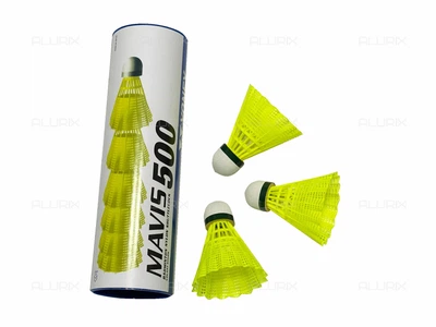 Волани для бадмінтону нейлонові Yonex 500, 6 шт (воланчики)