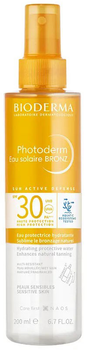 Сонцезахисний спрей Bioderma Photoderm Eau Solaire Bronz SPF 30 200 мл (3701129807880)