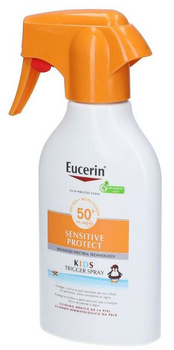 Сонцезахисний спрей для дітей Eucerin Sun Sensitive Photoprotector Kids SPF 50+ 250 мл (4005800344640)