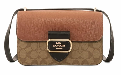 Сумка жіноча Coach Morgan коричнева