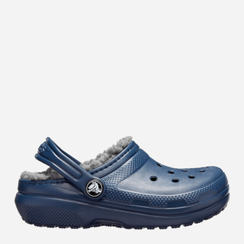 Chodaki chłopięce ocieplane Crocs Classic Fuzz-Lined Casual CR207009 23-24 (C7) 14.5 cm Ciemnogranatowe (191448702172)