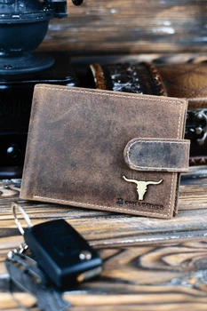 Гаманець чоловічий DNK Leather DNK-1189L-BAW-TAN