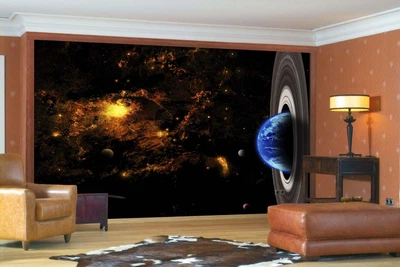 3D Фото Обои PHOTODECOR "Планета на закате 1" 1 кв.м.