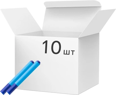 Набор текстовых маркеров Optima 2-3 мм Синий 10 шт (O15822)