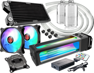 Набір для складання СВО Raijintek Scylla Elite CA240 240mm Soft Tube Water Cooling Kit (4715109923407)