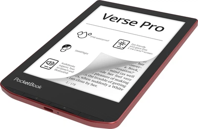 Електронна книга PocketBook 634 Verse Pro Passion Red (PB634-3-CIS) Червоний 36771