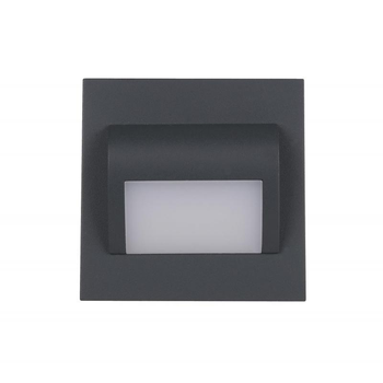 Лестничный светильник F&F LS-IAW Inga, 3100K 12VDC/1.2Вт 100Lm Dimmable антрацит