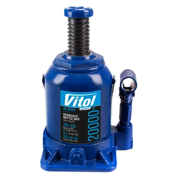 Домкрат гідравлічний телескоп Vitol DB-20002H / JX0111 20т [185-350]