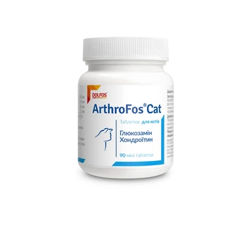 Вітамінно-мінеральна добавка Dolfos ArthroFos Cat для зміцнення суглобів котів і кішок 90 т 192-90