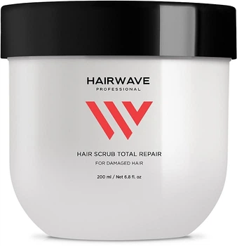 Скраб стимулюючий для пошкодженого волосся "Total Repair" - HAIRWAVE Hair Scrub Total Repair 200g (1292722-196061)