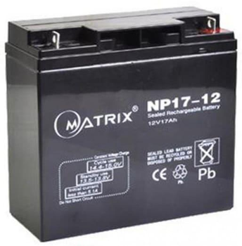 Акумуляторна батарея для ДБЖ Matrix 12V 17AH NP17-12