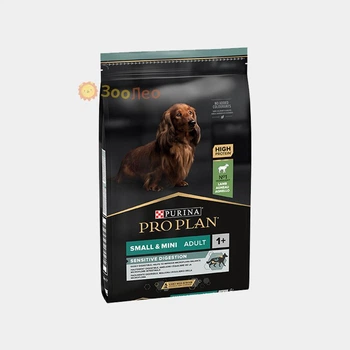 Сухой корм PURINA PRO PLAN Small&Mini Adult Sensitive Digestion для собак мелких пород, с ягненком, 7 кг