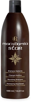 Шампунь для волос с маслом макадамии и коллагеном RR Line Macadamia Star Nourising Shampoo 1000ml (727754-653623-2)