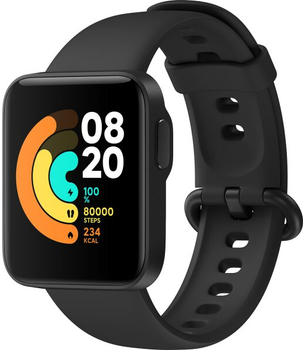 Смарт-часы Xiaomi Mi Watch Lite 1.4" / GPS / Bluetooth 5.0 / Влагозащита 5 АТМ / До 9 дней работы / Black (BHR4357GL) b3