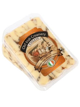 Сир Чеддер Old Irish Creamery ірландський з гарбузовим насінням медом та корицею 150г