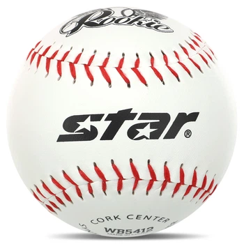 Мяч для бейсбола STAR (верх-PVC, сердцевина-резина, 9in, белый) (WB5412)