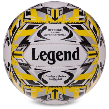 Мяч волейбольный LEGEND VB-3125 №5 Белый-желтый-черный