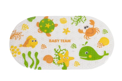 Коврик для ванны 0+ Baby team Разноцветный