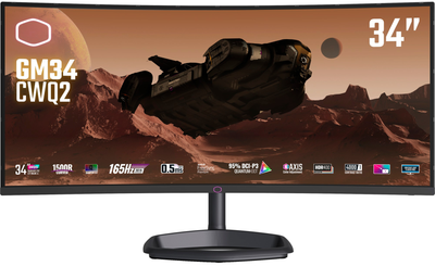 Monitor 34" Cooler Master GM34-CWQ2 LED (CMI-GM34-CWQ2-EK)