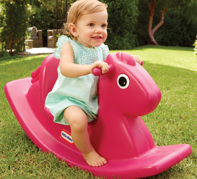 Huśtawka Little Tikes Outdoor Jolly Horse Pink (0050743645563)