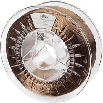 Filament do drukarek 3D Spectrum PLA Silk 1.75 mm 1000 g Cynamon brązowy (5903175652164)