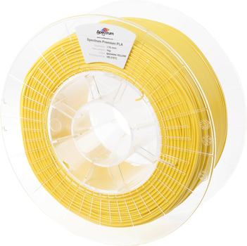 Filament do drukarek 3D Spectrum Premium PLA 1.75 mm 1000 g Bahama Żółty (5903175657190)