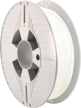 Filament do drukarek 3D Verbatim Durabio 1.75 mm 500 g Biały (23942551508)