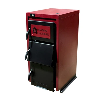 Котел твердопаливний на дровах Heating Machines Козак 15 кВт до 150 кв.м сталь 6 мм