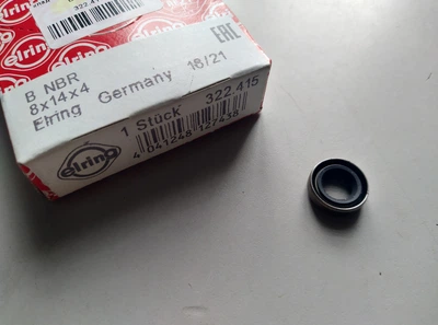 Сальник кулисы КПП ELRING 322.415 (8x14x4) VOLKSWAGEN 1.4-1.9TDI 98->